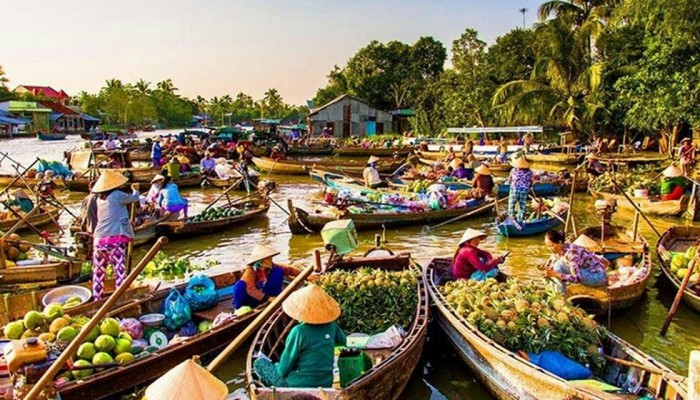 Chợ nổi Cái Răng